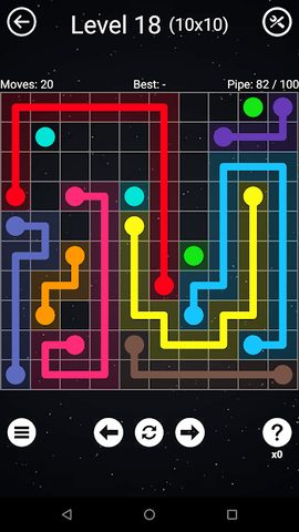 Captura 3: Conecta los puntos: Líneas de color