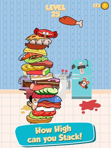 Screenshot 8: Mr Bean - Sandwich Stack