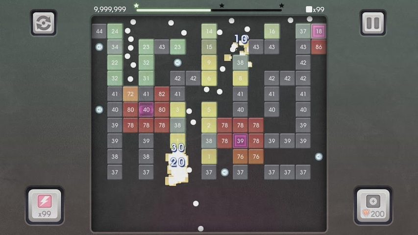 Screenshot 1: Bricks Breaker Mission