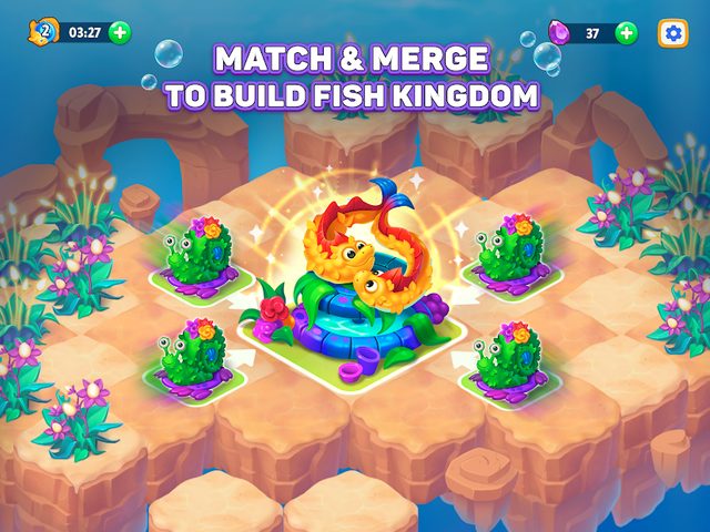 Screenshot 11: Sea Merge: Fish games in Ocean