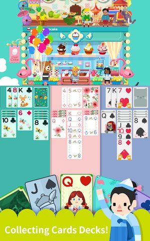 Screenshot 2: Solitaire Cooking Tower