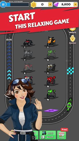 Screenshot 7: Merge Bike game Idle Tycoon