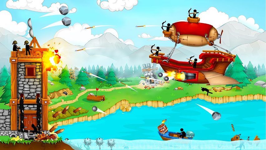 Screenshot 18: The Catapult: Stickman Pirates