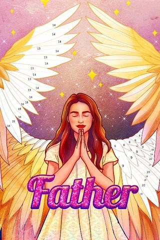 Скриншот 12: Bible Coloring - Paint by Number, Free Bible Games