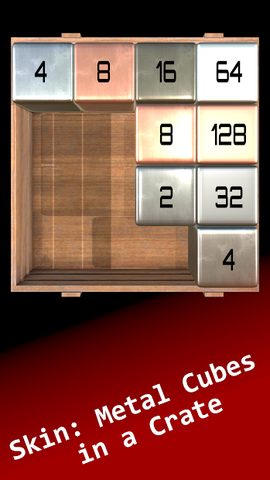 Screenshot 1: 2048 Perspective Cubes & Cards