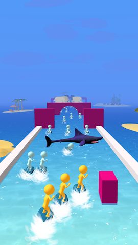 Screenshot 1: Surfing Rush