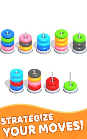 Screenshot 18: Color Hoop Stack - Sort Puzzle