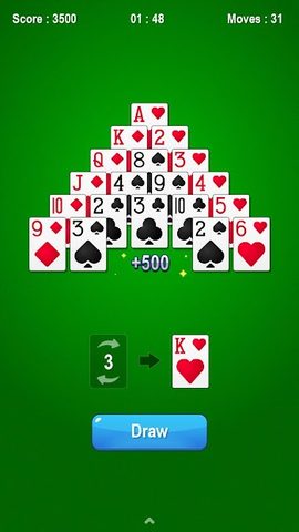 Screenshot 2: Pyramid Solitaire