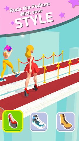 Screenshot 1: Shoe Race