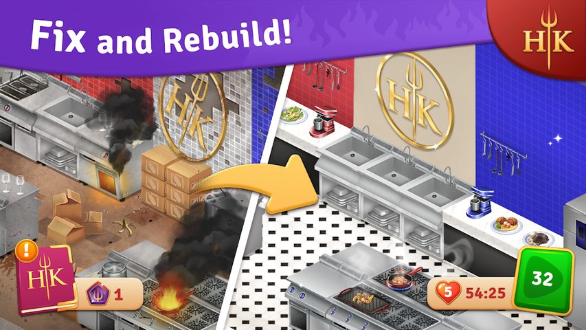 Captura 1: El reto del restaurante: diseño y combinación