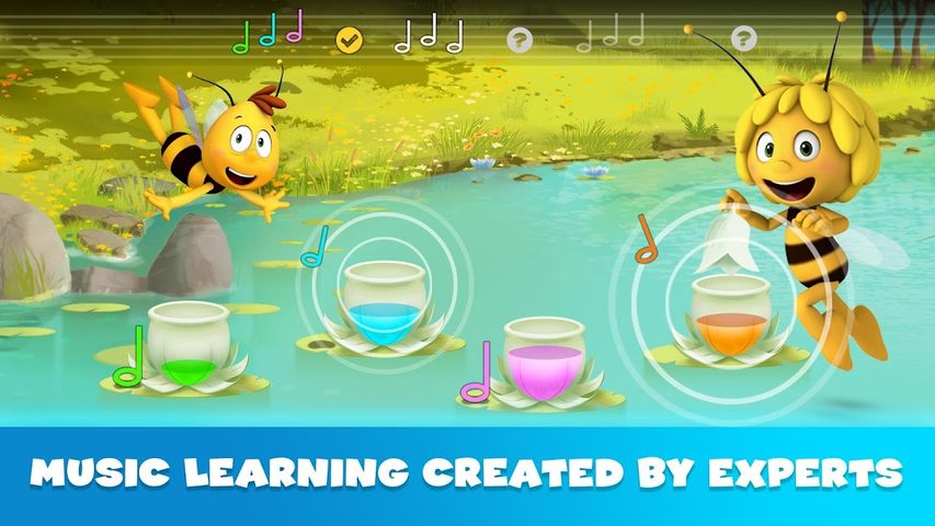 Скриншот 2: Maya The Bee: Music Band Academy for Kids