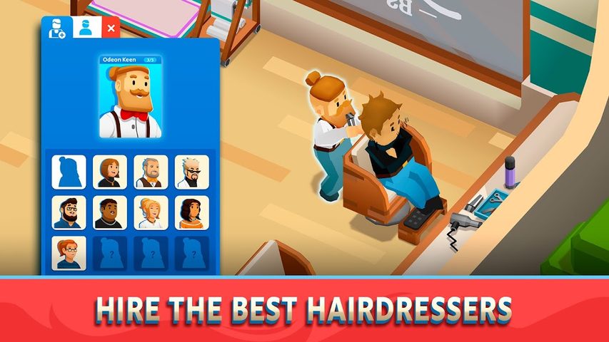 Captura 14: Simulador de negocio de barbería
