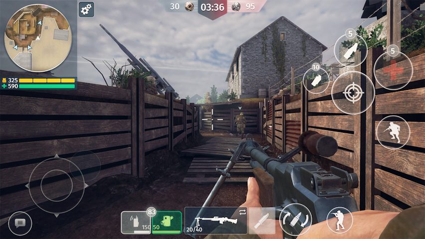 Captura 12: Segunda Guerra Mundial: Shooter de Combate
