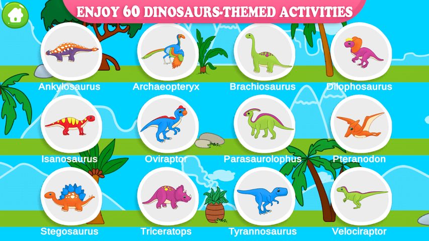 Captura 2: Divertidos Rompecabezas de Dinosaurios para Niños