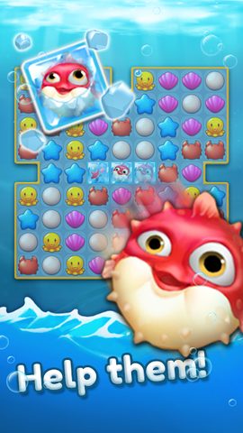 Screenshot 20: Ocean Friends : Match 3 Puzzle