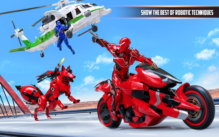 Captura 13: Zorro Salvaje: Robot Moto Transformable