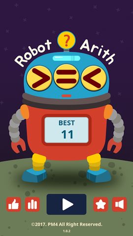 Screenshot 1: Robot Arith