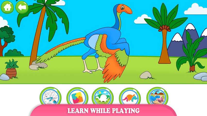 Captura 8: Divertidos Rompecabezas de Dinosaurios para Niños