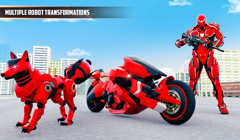 Captura 8: Zorro Salvaje: Robot Moto Transformable
