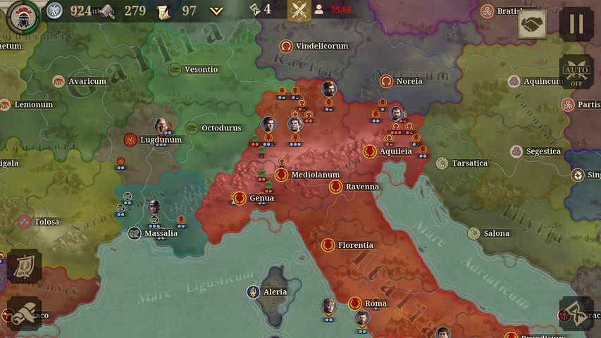 Captura 1: El Gran Conquistador: El Camino al Dominio Romano