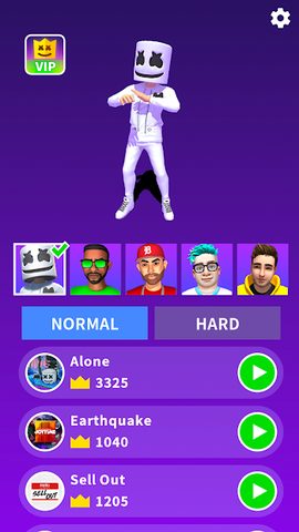 Captura 2: Baile musical de Marshmello