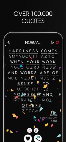 Screenshot 19: Cryptogram - Decrypt Quotes