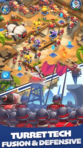 Screenshot 2: Rooster Defense