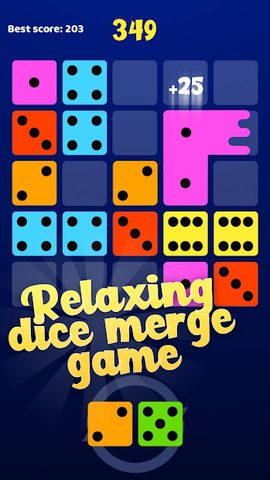 Screenshot 3: Domino Blast - Merge dice puzzle game - Dominosa