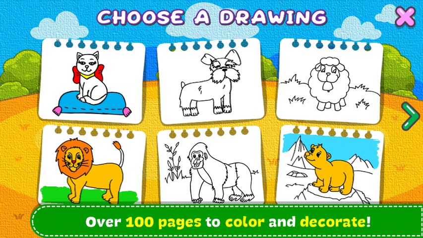 Screenshot 10: Coloring & Learn Animals