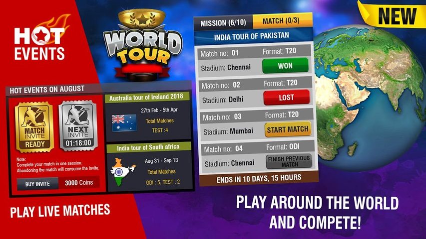 Screenshot 15: World Cricket Championship 2