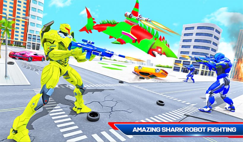 Screenshot 7: Robot Shark Attack: Transform Robot Shark Games
