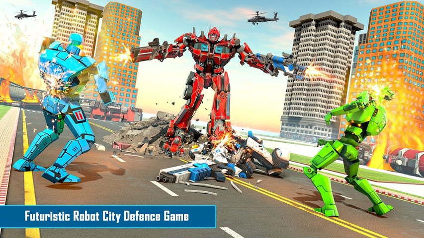 Screenshot 11: Police Robot Car Transform War