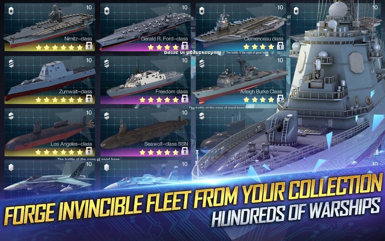 Screenshot 2: Warship Legend: Idle RPG