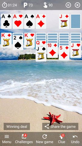 Screenshot 1: Solitaire: classic card game