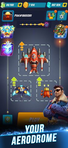 Screenshot 2: HAWK: Airplane Space games