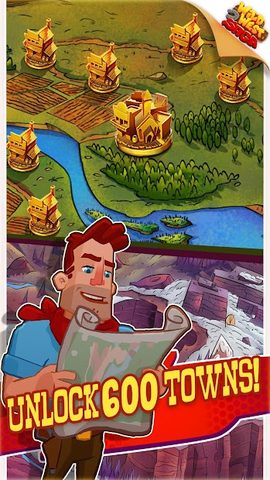 Скриншот 1: Idle Tycoon: Wild West Clicker