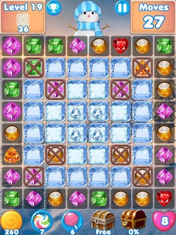 Screenshot 18: Snowman Swap - match 3 games and Christmas Games