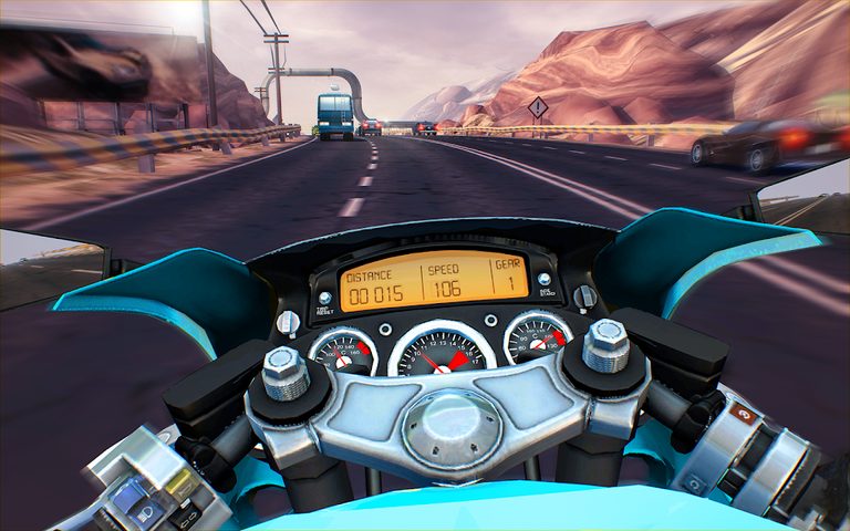 Screenshot 5: Moto Rider USA: Traffic Racing