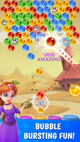 Screenshot 1: Bubble & Dragon - Magical Bubb