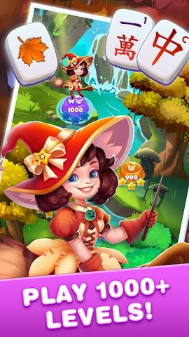 Скриншот 1: Mahjong Tour: Ведьминские Истории