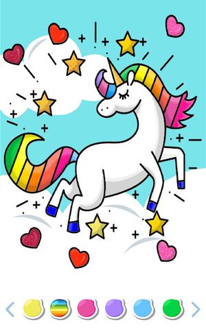 Screenshot 18: Unicorn Coloring Book & Unicorn Games for Girls