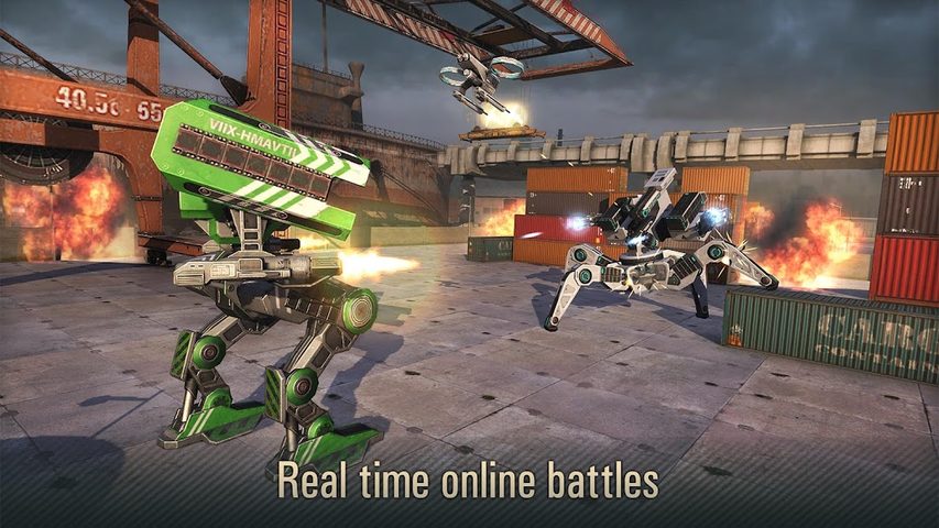 Captura 1: Robots de Guerra