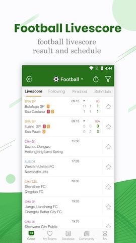 Скриншот 2: Goaloo-Football Live Scores