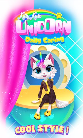 Screenshot 8: Kitty Kate Unicorn Daily Carin