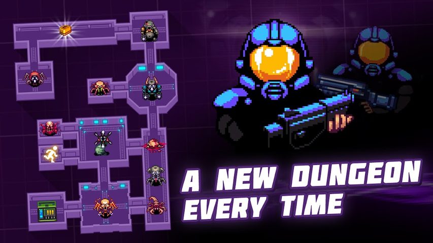 Screenshot 1: Dead Shell－Pixel Roguelike RPG