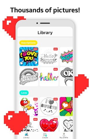 Screenshot 5: Color By Number: Pixel Art Paint By Number Book