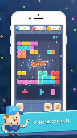 Screenshot 1: Block Puzzle