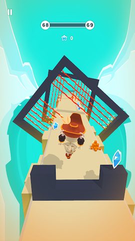 Captura 4: Pixel Rush: Circuito de Obstáculos