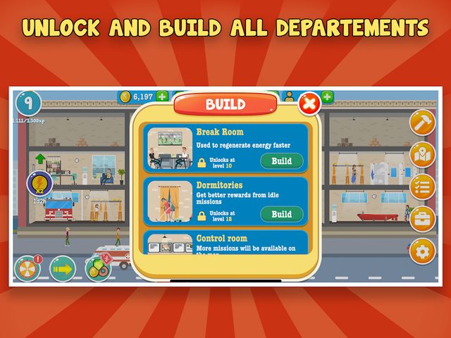Screenshot 12: Fire Inc: Classic fire station tycoon builder game