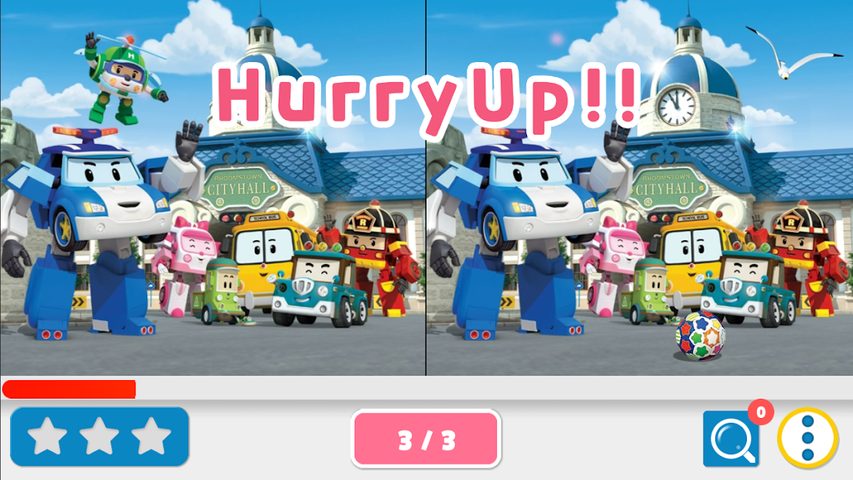 Screenshot 5: Robocar Poli: Find Difference